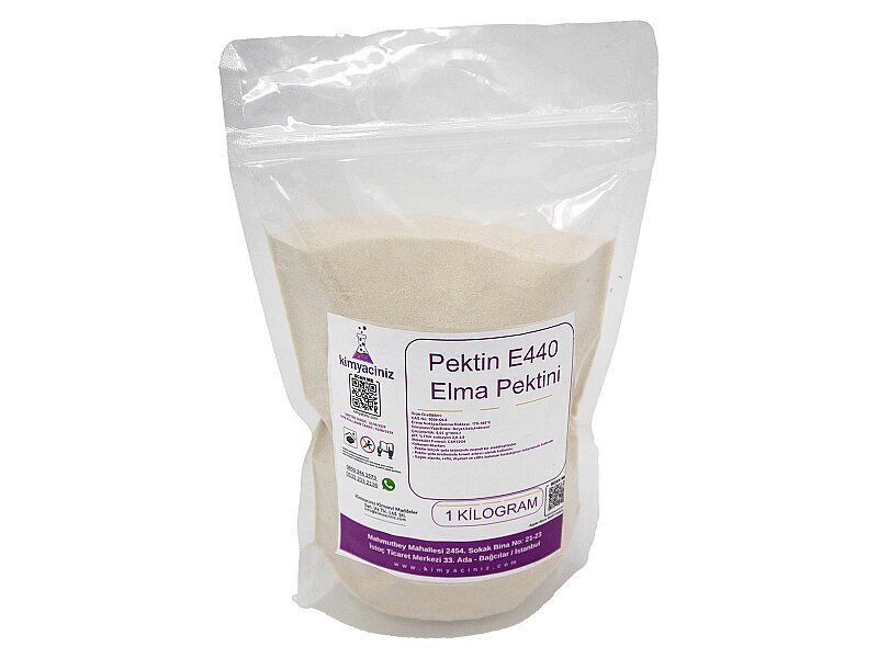 Pektin E440 - Elma Pektini 1 KG - Kimyacınız