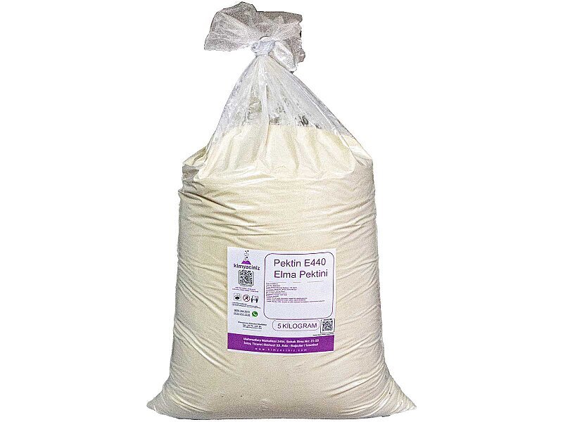 Pektin E440 - Elma Pektini 5 KG - Kimyacınız