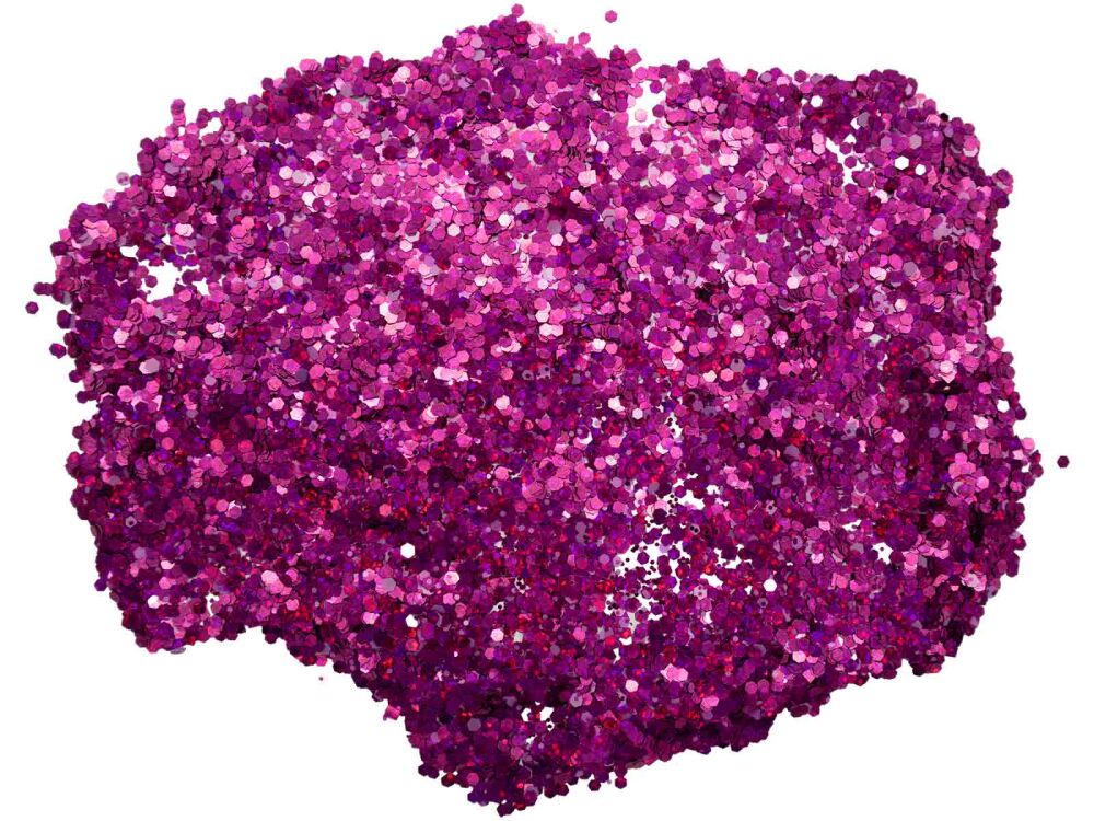 Pembe Glitter Süsleme Aksesuarı 100 GR - 1