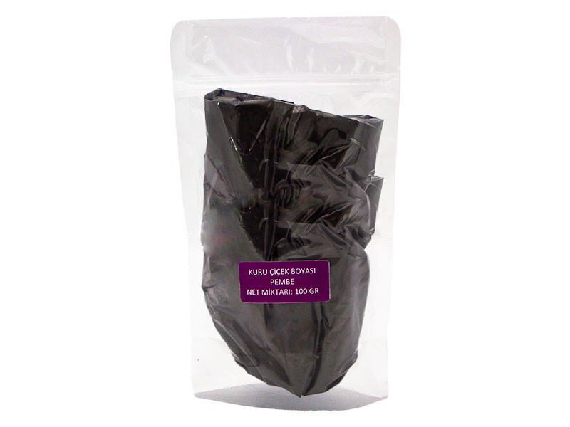 Pembe Kuru Çiçek Boyası 100 GR - Kimyacınız