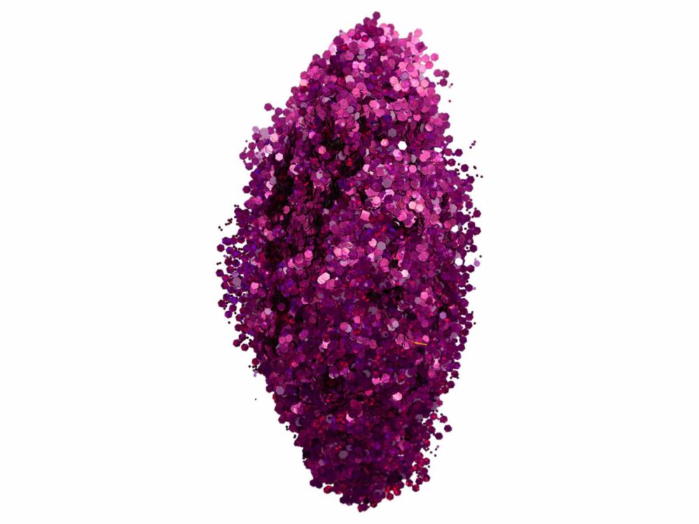 Pembe Glitter Süsleme Aksesuarı 25 GR - 1