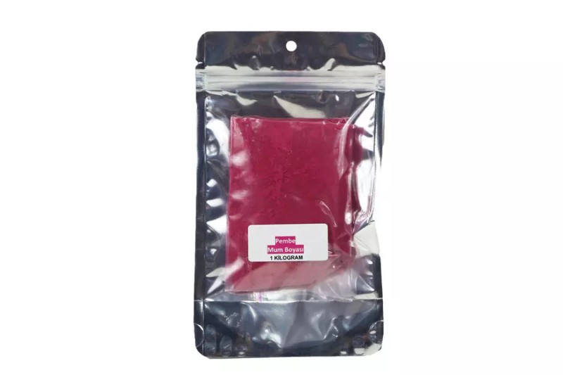 Pembe Toz Mum Boyası 1 KG - Kimyacınız