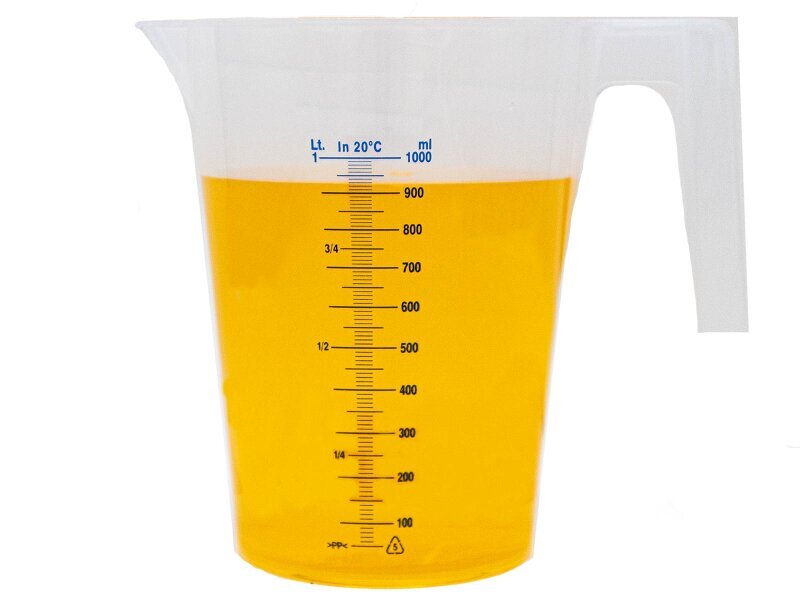 Plastik Beher - PP 1000 ML - Kimyacınız