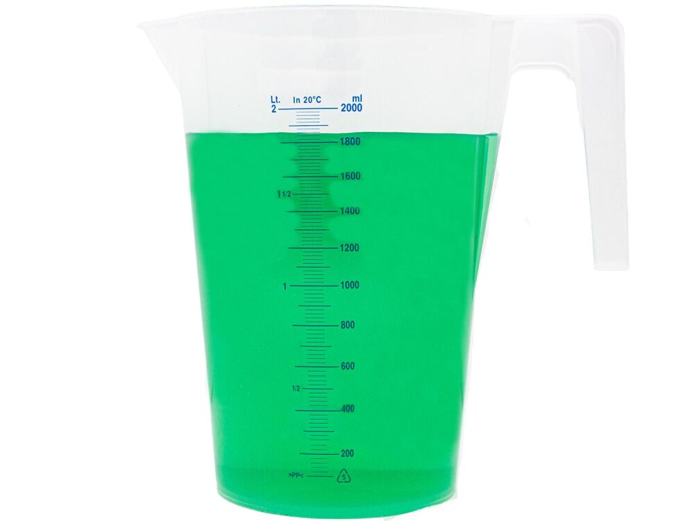 Plastik Beher - PP 2000 ML - 1