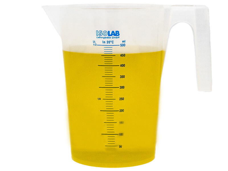 Plastik Beher - PP 500 ML - Kimyacınız
