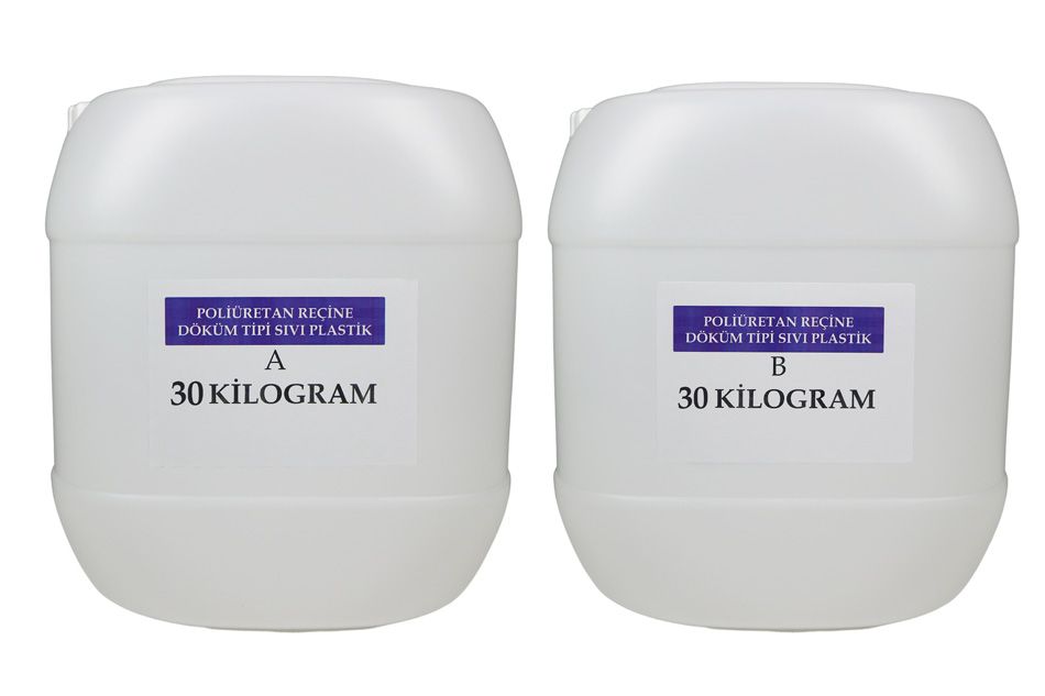 Poliüretan Reçine - Döküm Tipi Sıvı Plastik 30+30 / 60 KG - 1