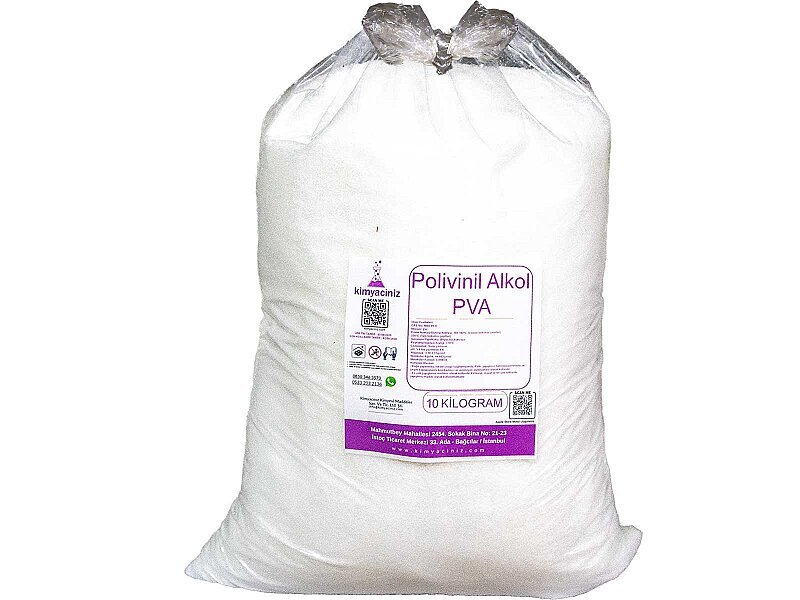 Polivinil Alkol - PVA 10 KG - Kimyacınız