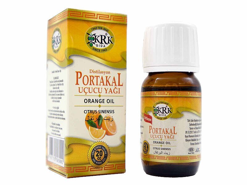 Portakal Uçucu Yağı 20 CC - KRK GIDA