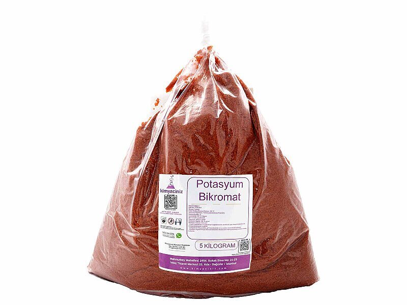Potasyum Bikromat 5 KG - Kimyacınız