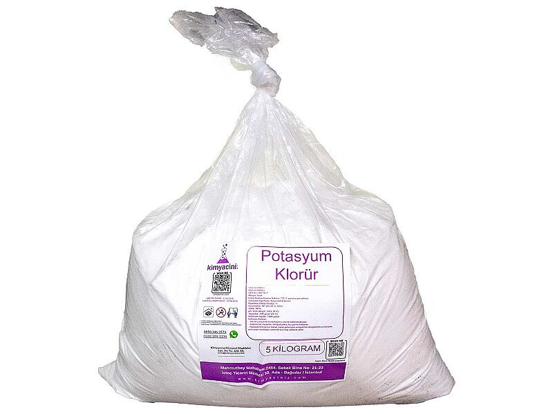 Potasyum Klorür 5 KG - Kimyacınız