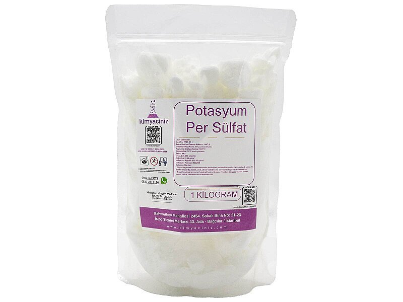 Potasyum Per Sülfat 1 KG - Kimyacınız