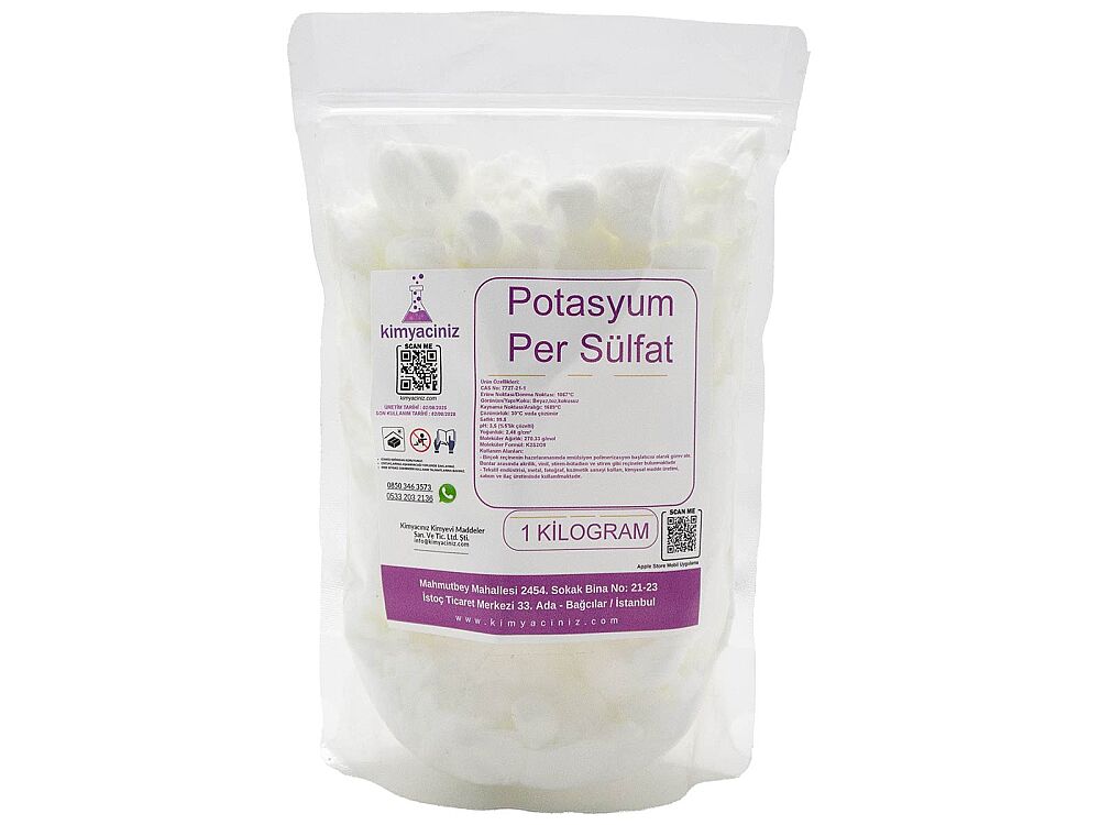 Potasyum Per Sülfat 1 KG - 1