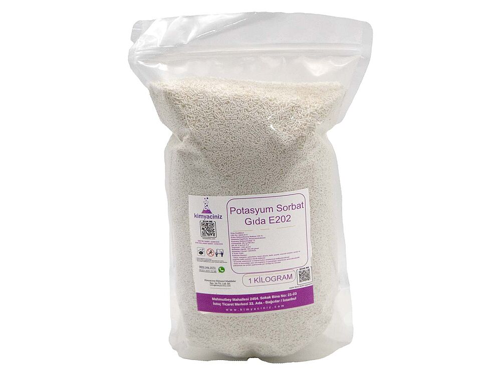 Potasyum Sorbat Gıda E202 - 1 KG - 1