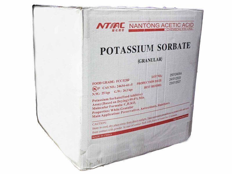 Potasyum Sorbat Gıda E202 - 25 KG - Kimyacınız