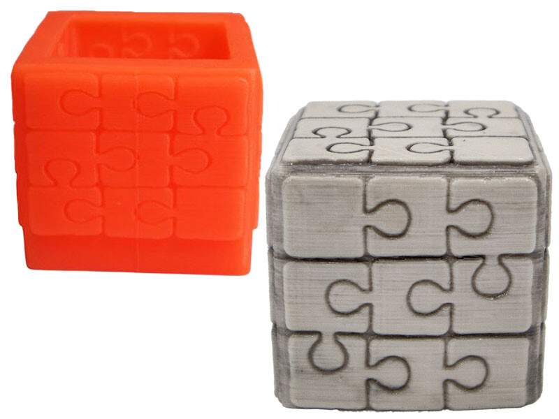 Puzzle Silikon Mum Kalıbı M-63 - Kimyacınız