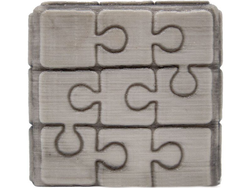 Puzzle Silikon Mum Kalıbı M-63 - 3