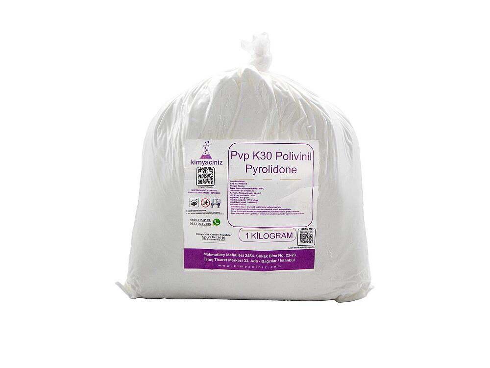Pvp K30 Polivinil Pyrolidone 1 KG - 1