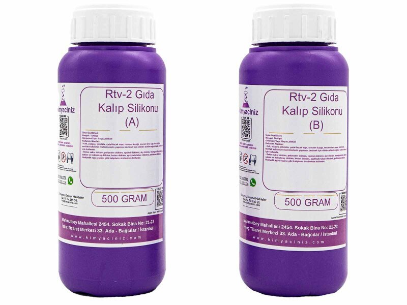Rtv-2 Gıda Kalıp Silikonu 1 KG - Kimyacınız