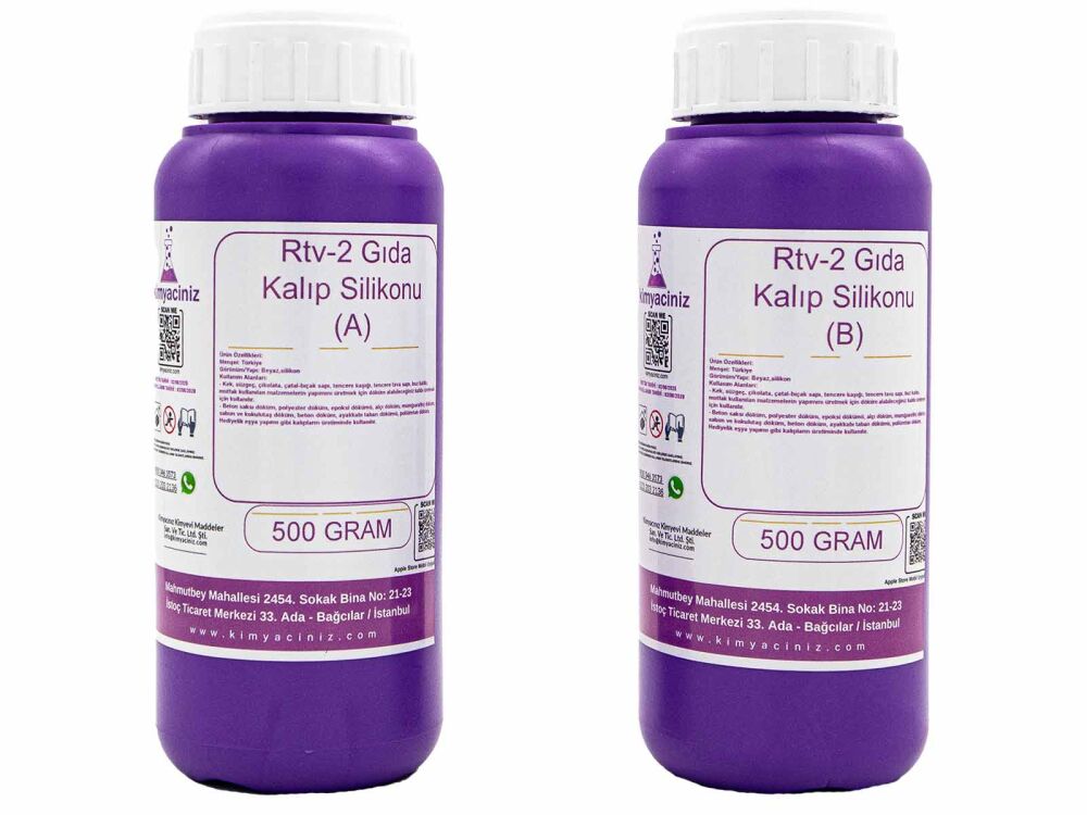 Rtv-2 Gıda Kalıp Silikonu 1 KG - 1