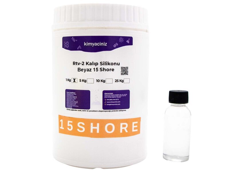 Rtv-2 Kalıp Silikonu Beyaz 15 Shore 1 KG - Diğer