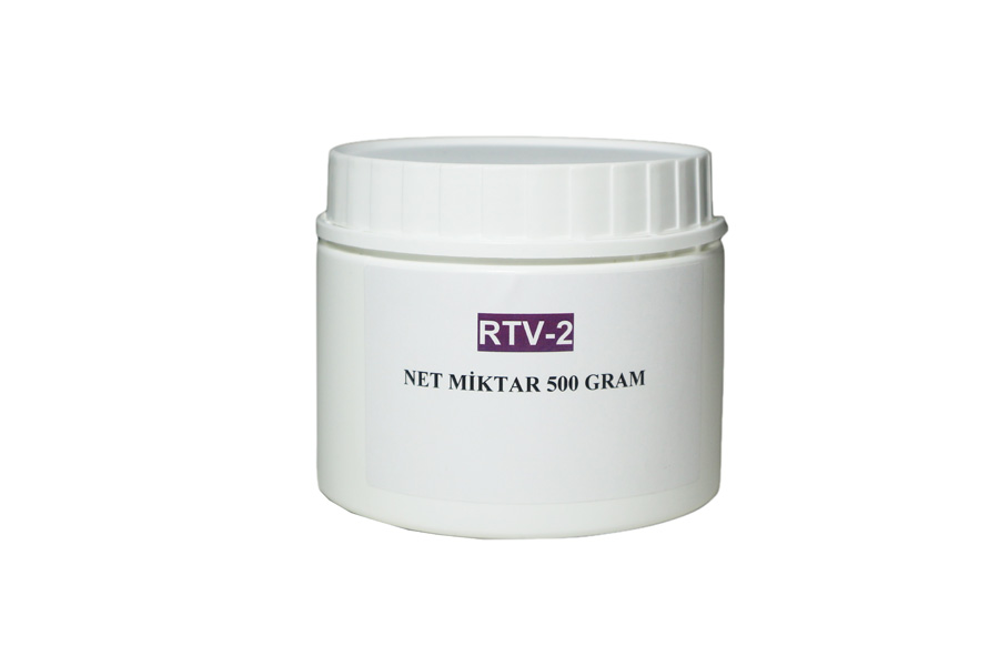 Rtv-2 Kalıp Silikonu Beyaz 15 Shore 500 GR - 1