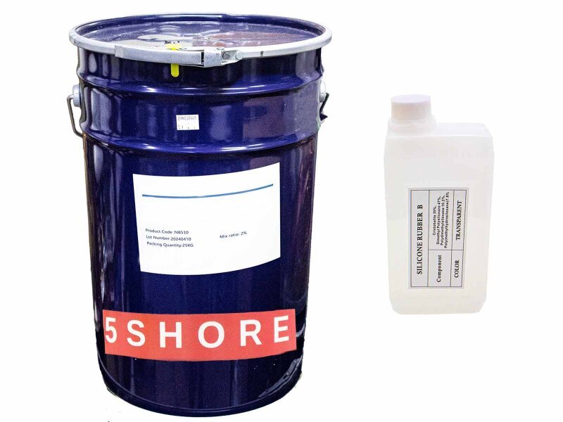 Rtv-2 Kalıp Silikonu Şeffaf 5 Shore 25 KG - Diğer