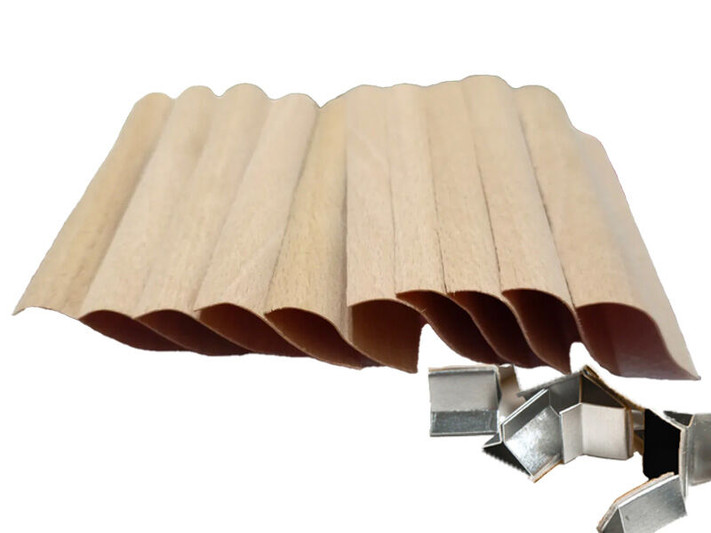 S Model Ahşap Mum Fitili + Yapışkanlı Sehpası 50 Adet - 1