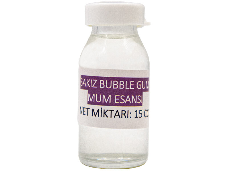 Sakız Bubble Gum Mum Esansı 15 CC - Kimyacınız