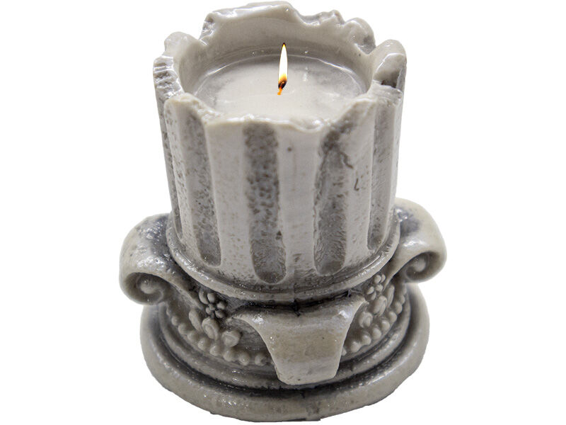 Şamdan Silikon Mum Kalıbı M-131 - 8