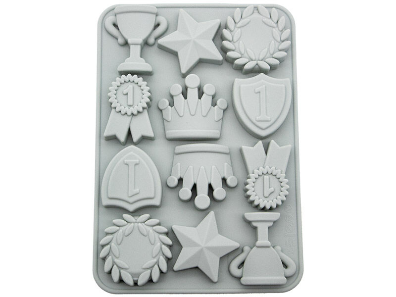 Şampiyon Figürler 12'li Silikon Kalıbı KM-150 - 1