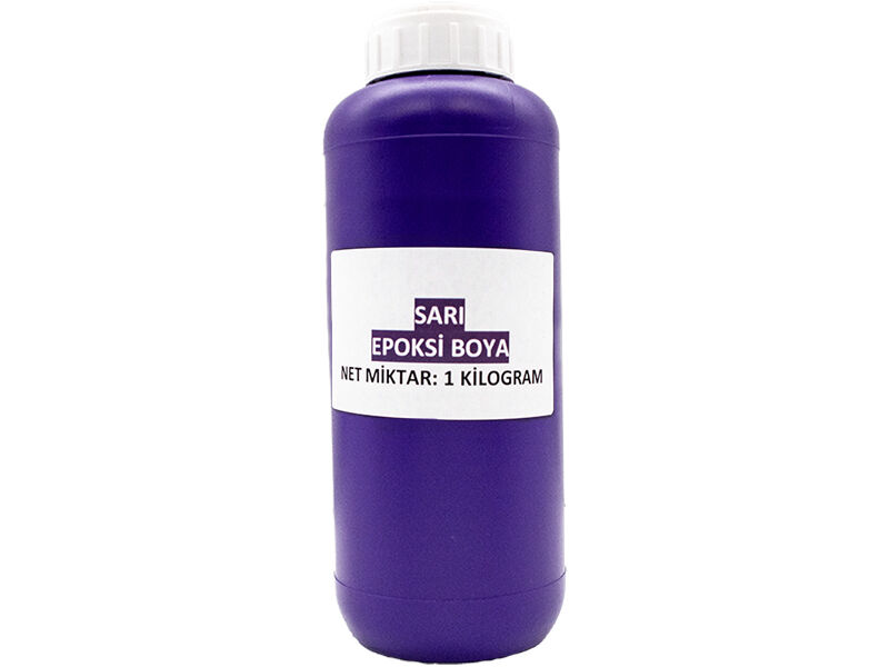 Sarı Epoksi Boya 1 KG - 1