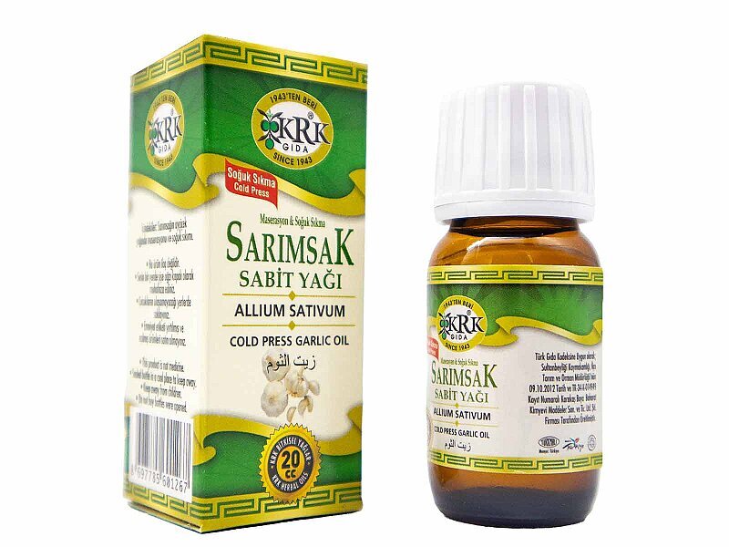 Sarımsak Sabit Yağı 20 CC - KRK GIDA