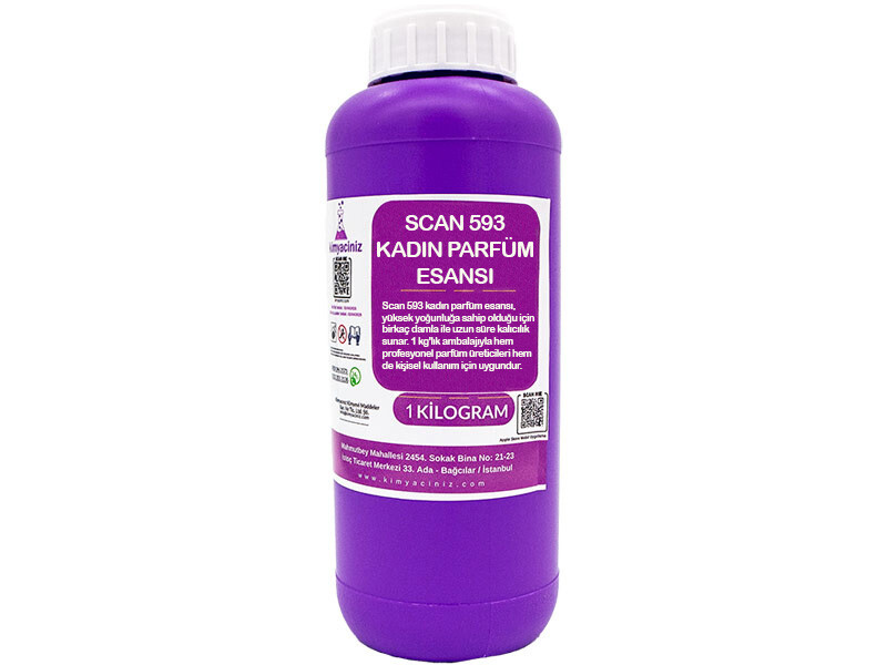 Scan 593 Kadın Parfüm Esansı 1 KG - Kimyacınız