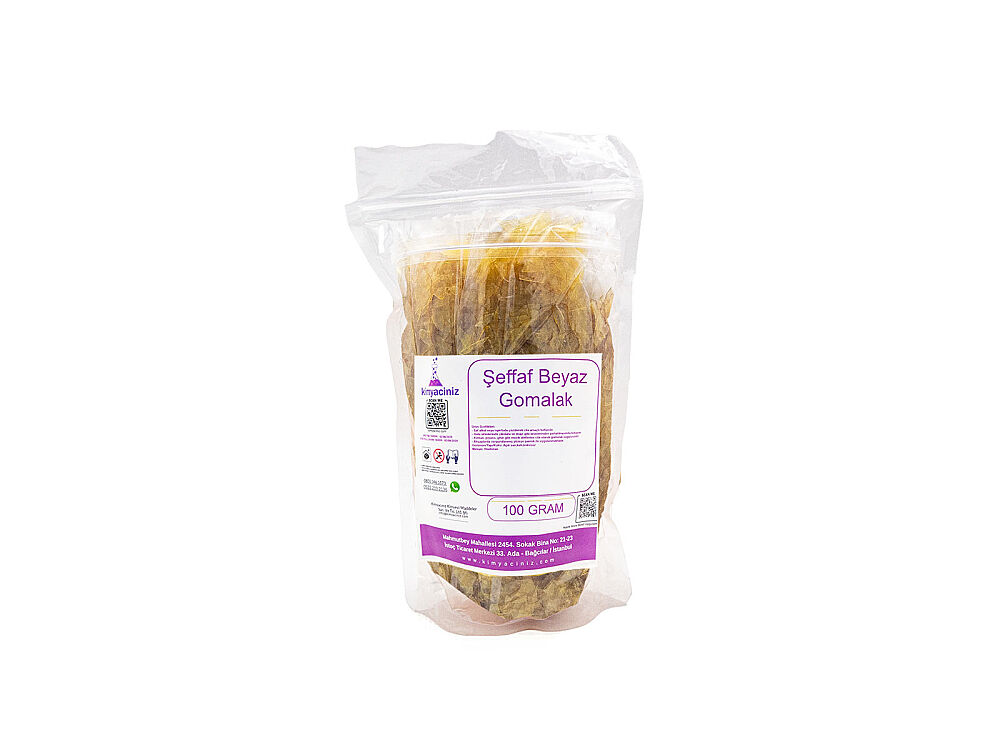 Şeffaf Beyaz Gomalak 100 GR - 1
