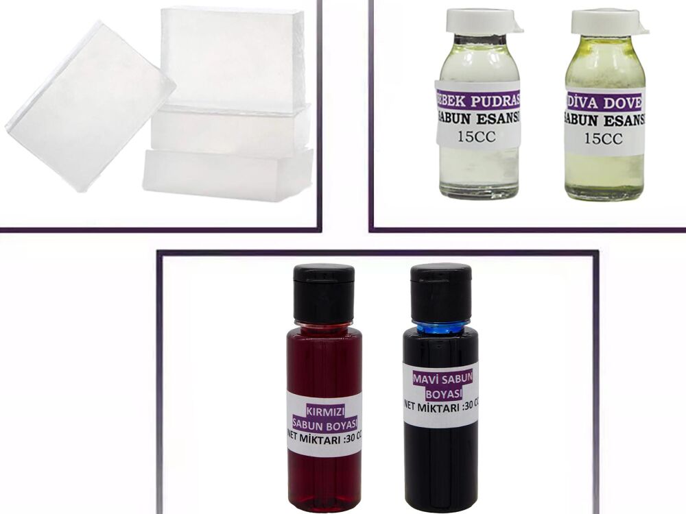 Şeffaf Sabun Yapım Seti - 1