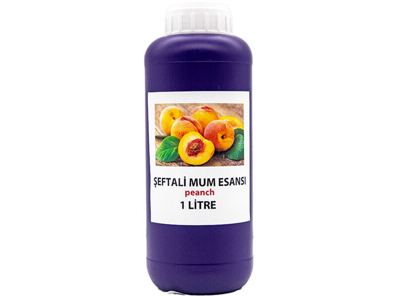 Şeftali Mum Esansı 1 LT - 1