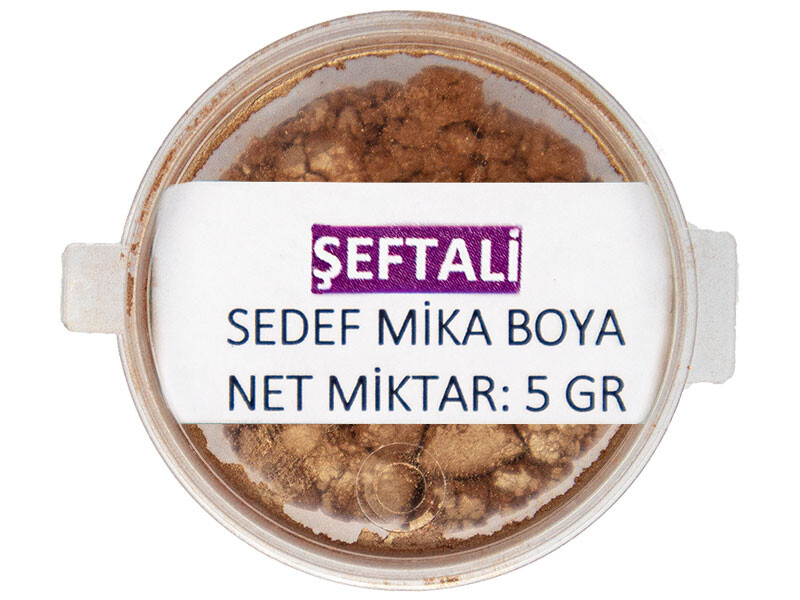 Şeftali Sedef Mika Boya 5 GR - Kimyacınız
