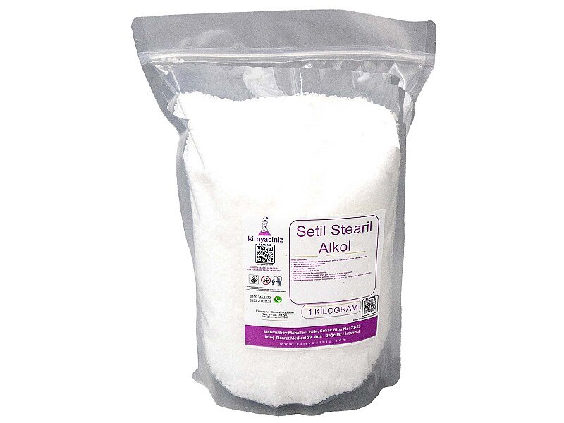 Setil Stearil Alkol 1 KG - Kimyacınız
