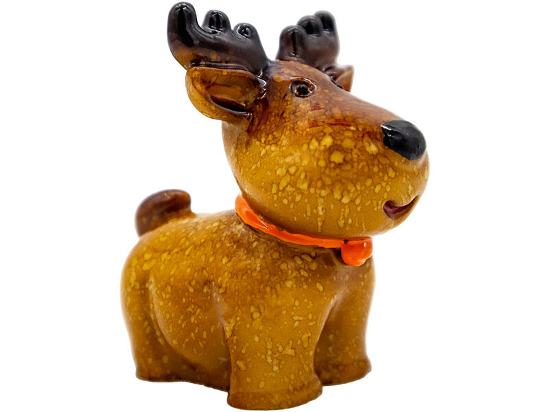 Sevimli Geyik Silikon Mum Kalıbı M-284 - 5