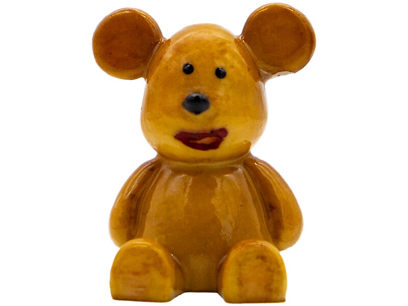 Sevimli Oturan Ayıcık Silikon Mum Kalıbı M-251 - 2