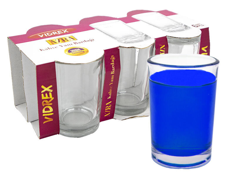 Shot Cam Bardak 110 CC 12 Adet - Kimyacınız