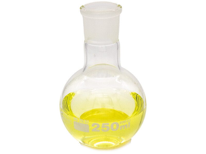 Şilifli Cam Balon Dibi Düz 250 ML - Kimyacınız