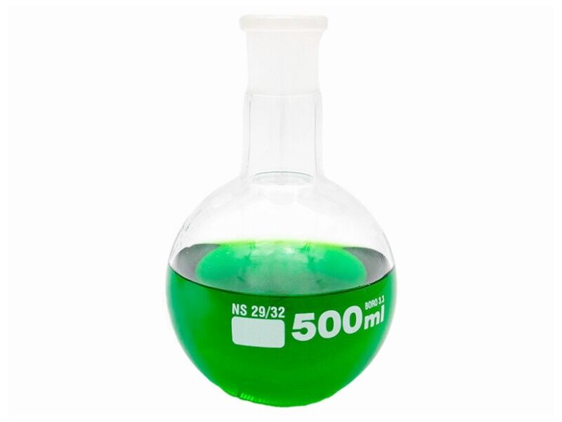 Şilifli Cam Balon Dibi Düz 500 ML - 1