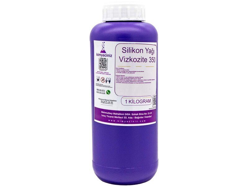 Silikon Yağı - Vizkozite 350 - 1 KG - Kimyacınız