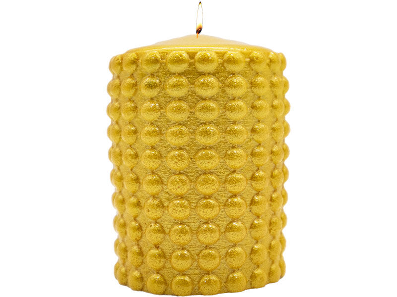 Silindir Kabarcıklı Silikon Mum Kalıbı M-171 - 5