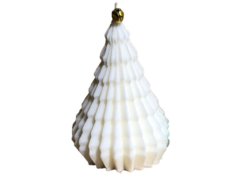 Simetrik Çam Ağacı Silikon Mum Kalıbı M-141 - 4