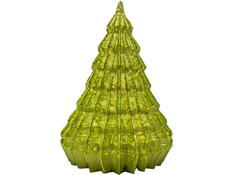 Simetrik Çam Ağacı Silikon Mum Kalıbı M-141 - 6