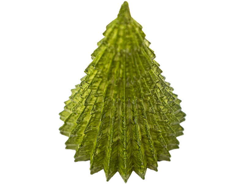 Simetrik Çam Ağacı Silikon Mum Kalıbı M-141 - 8