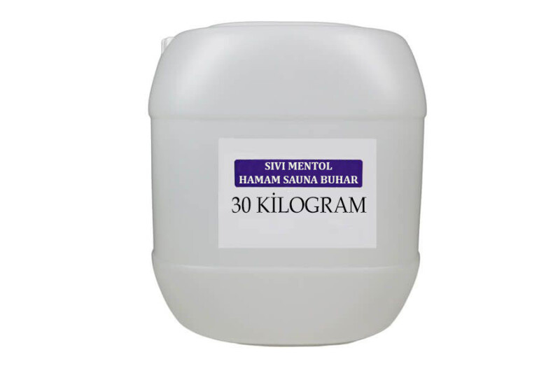 Sıvı Mentol - Hamam - Sauna - Buhar 30 KG - Kimyacınız