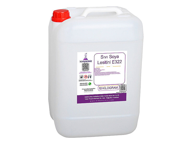 Sıvı Soya Lesitini E322 10 KG - Kimyacınız